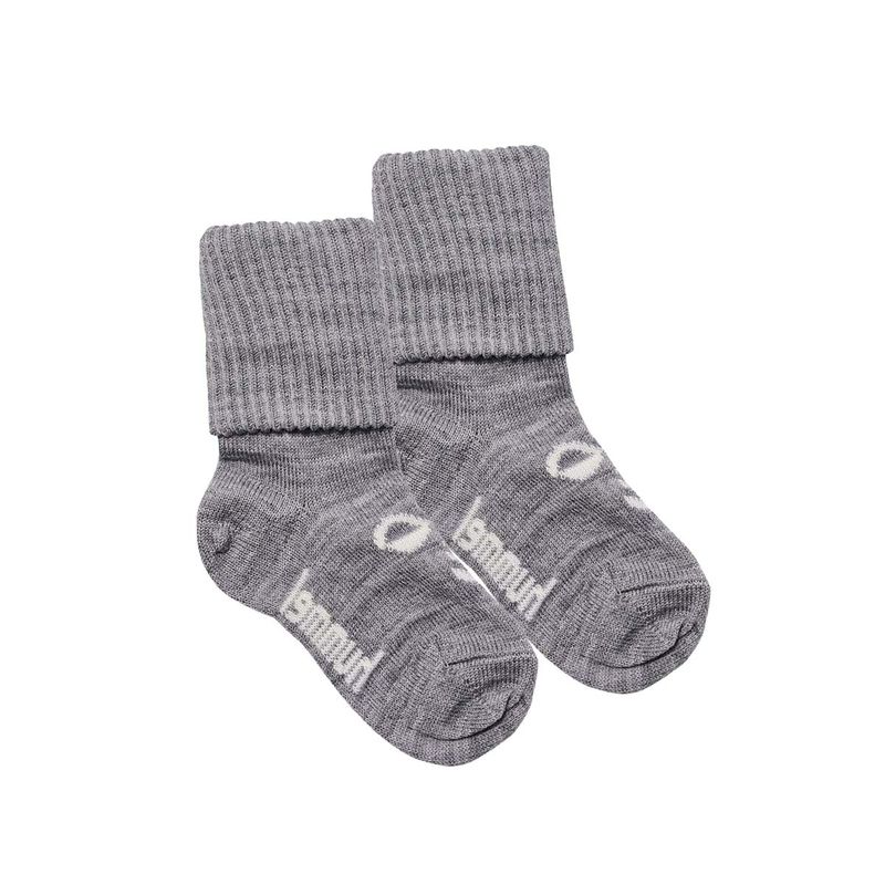 Hummel Hmlmini sokker i ull til baby, Grey Melange