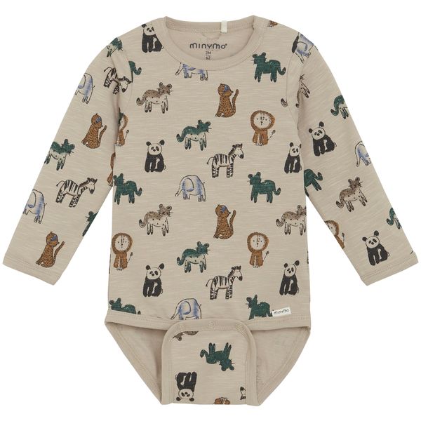 Hovedbilde Minymo body m/print, Oxford Tan