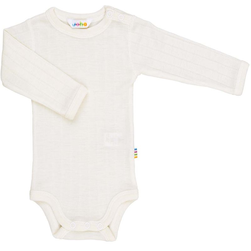 Joha ribb body i ull/silke, Off White