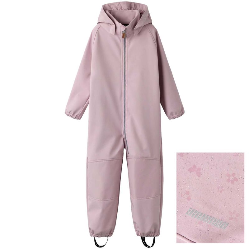 Name It Nmfalfa08 Magic softshelldress, Keepsake Lilac