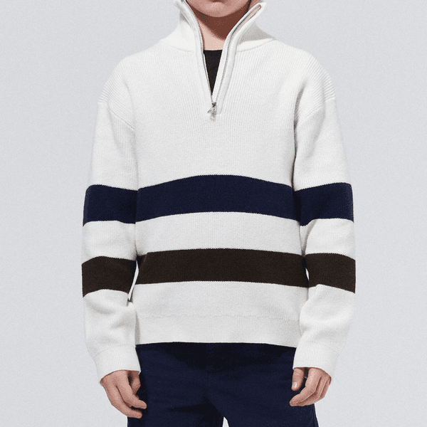 Hovedbilde Name It Nkmralph half-zip genser til barn, Cloud ...