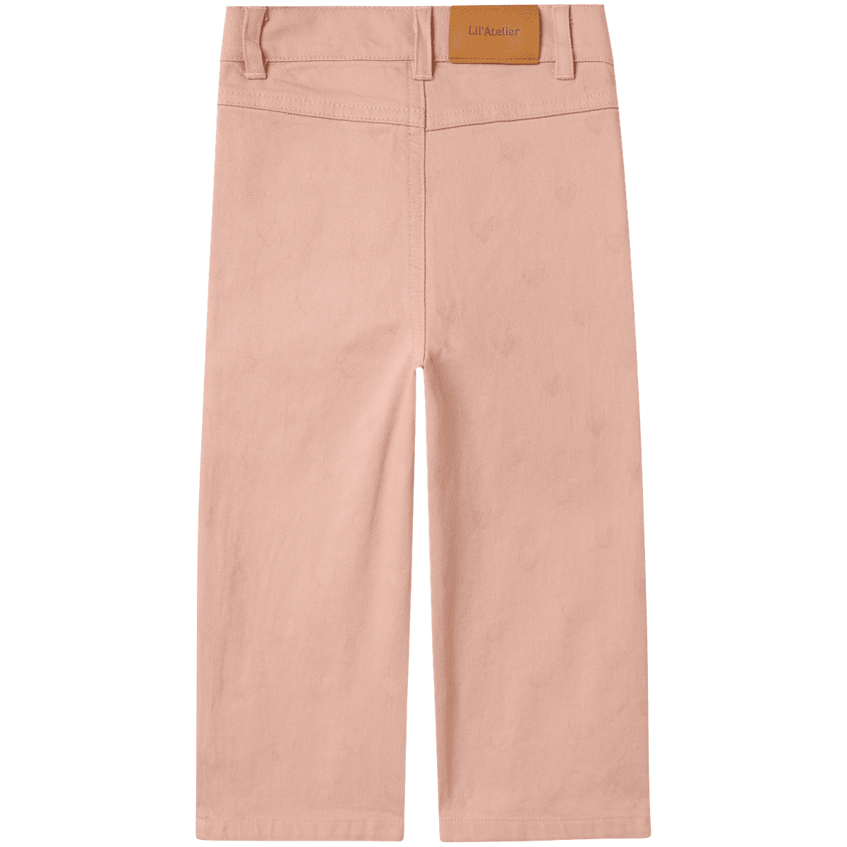 Lil' Atelier Nmflamina Wide-fit bukse småbarn, Misty Rose