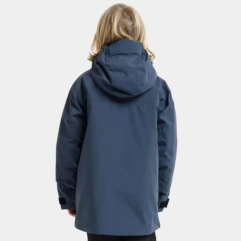 Didriksons Gabbro Kids Jkt 2 skalljakke, Mountain Blue