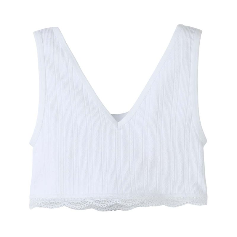 LMTD Nlfhanni bralette, Bright White