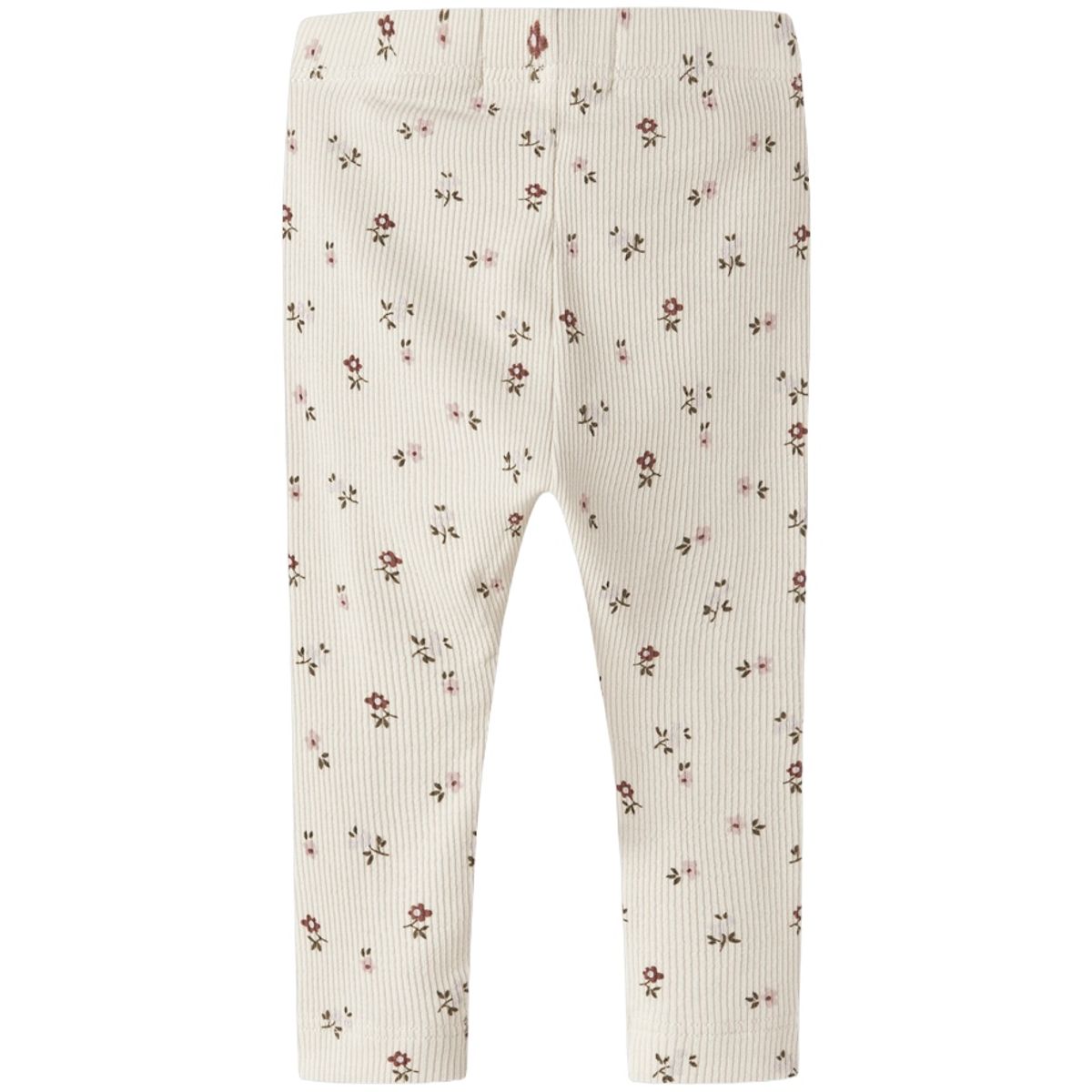 Lil' Atelier Nbfgago Floral leggings til baby, Turtledove