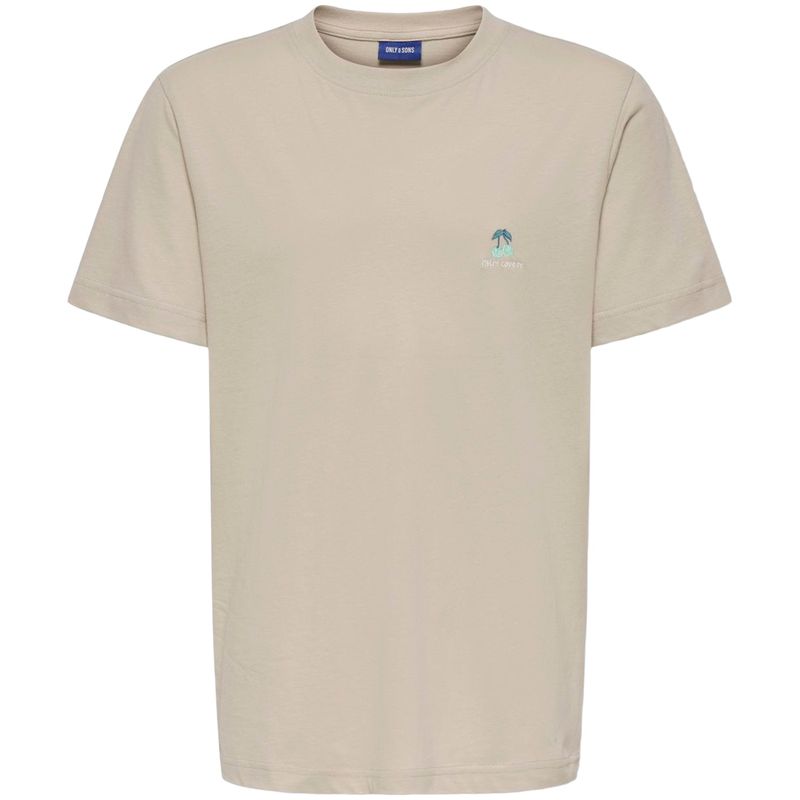 Only & Sons Osjplage t-skjorte til barn, Silver Lining