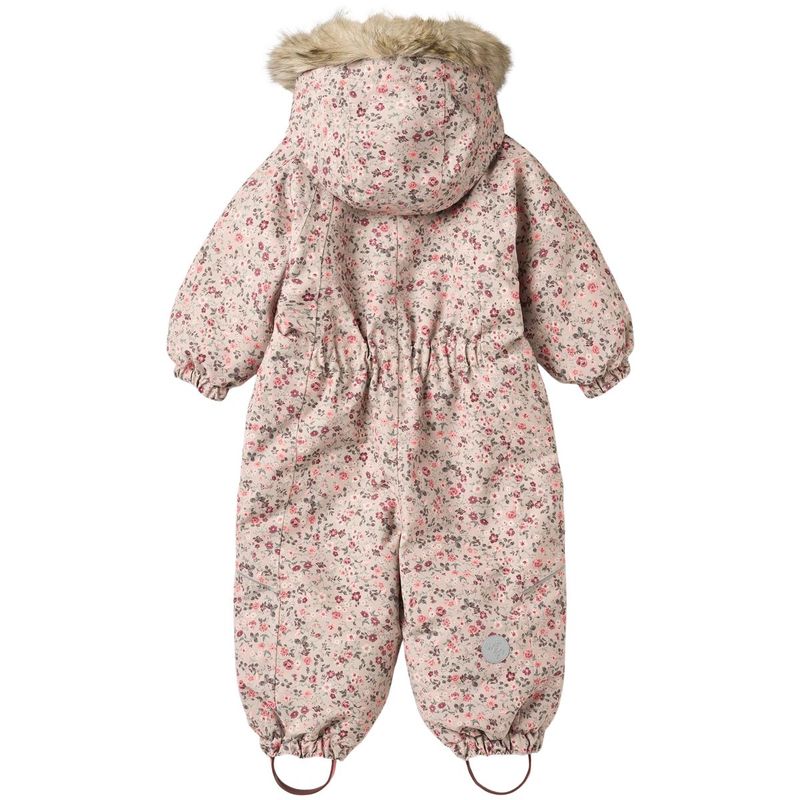 Wheat Nickie vinterdress til baby, Grey Moon Flowers