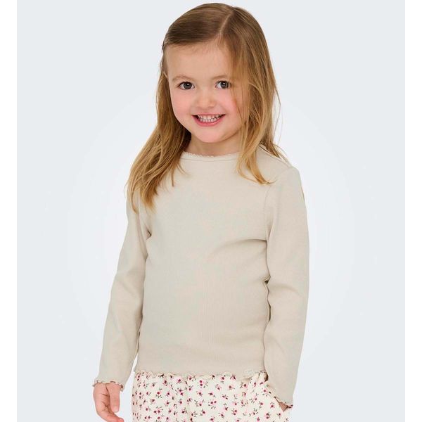 Hovedbilde Kids Only Kmgtrinny genser til småbarn, Pumice ...