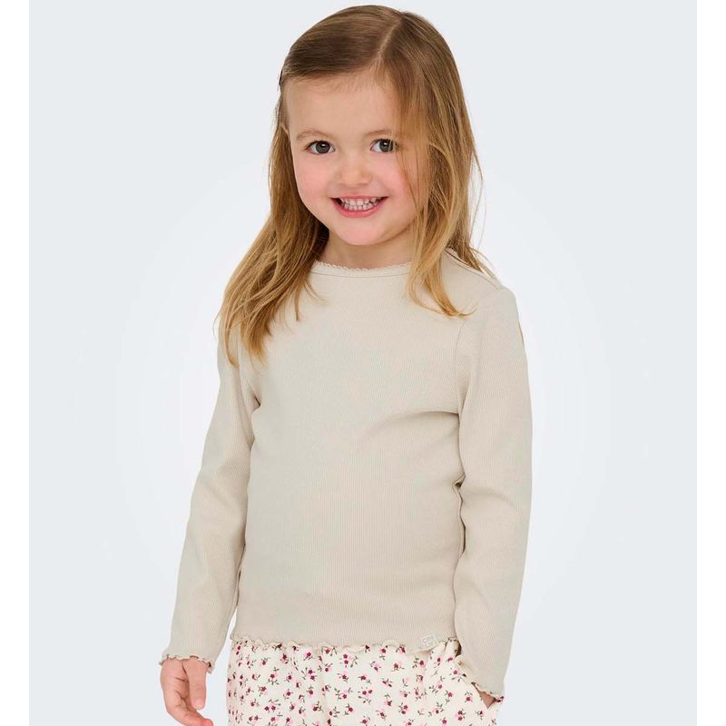 Kids Only Kmgtrinny genser til småbarn, Pumice Stone