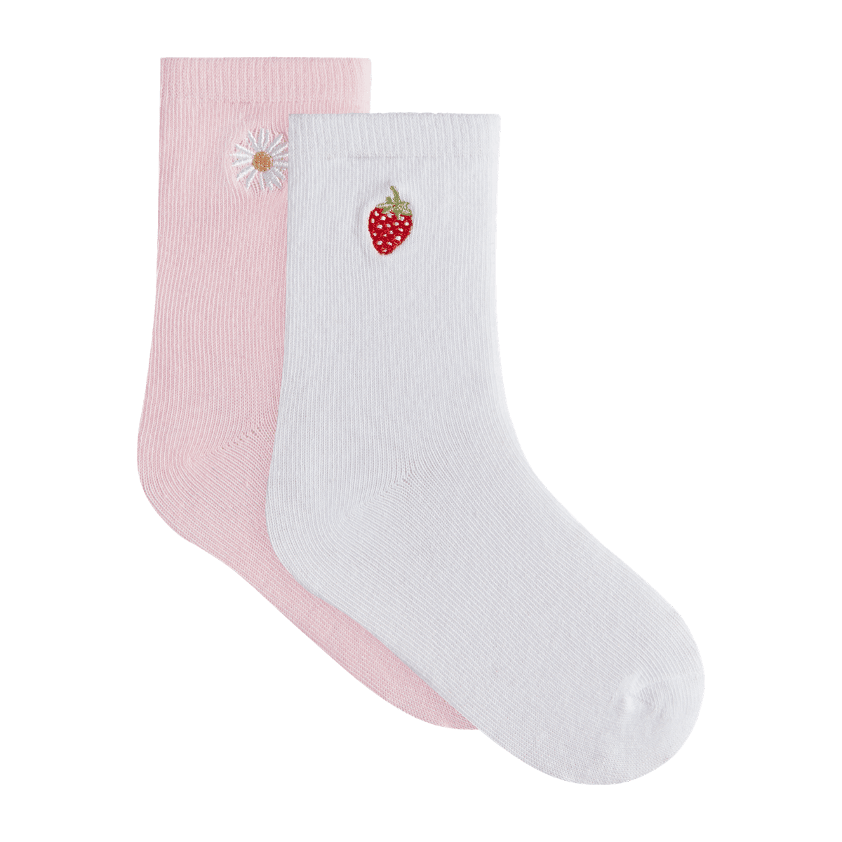 Name It Nmfjuliso 2-pack sokker til småbarn, Cradle Pink