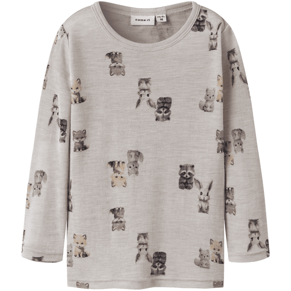 Hovedbilde Name It Nmmwang genser i ull til småbarn, ...