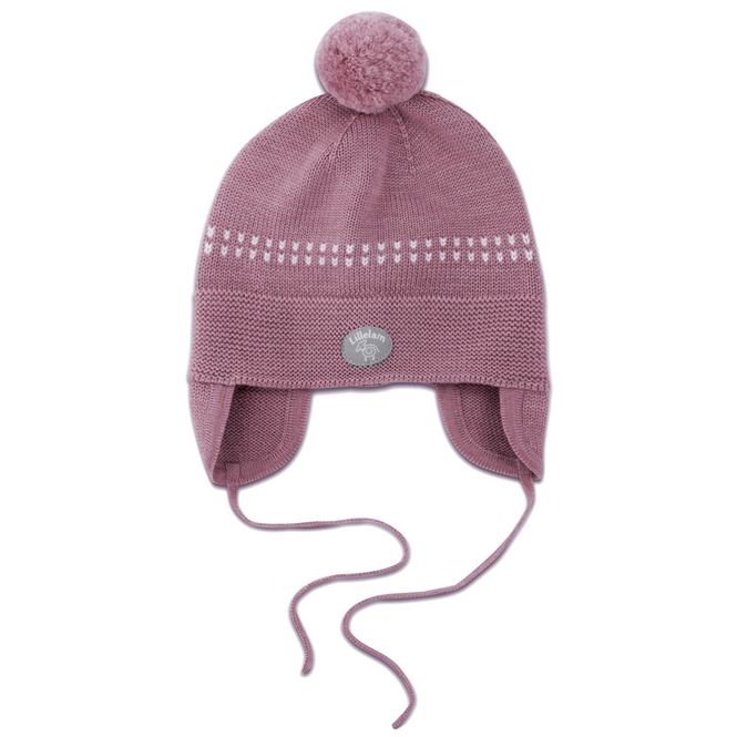 Hovedbilde Lillelam Classic Lue i merinoull, Wistful Mauve