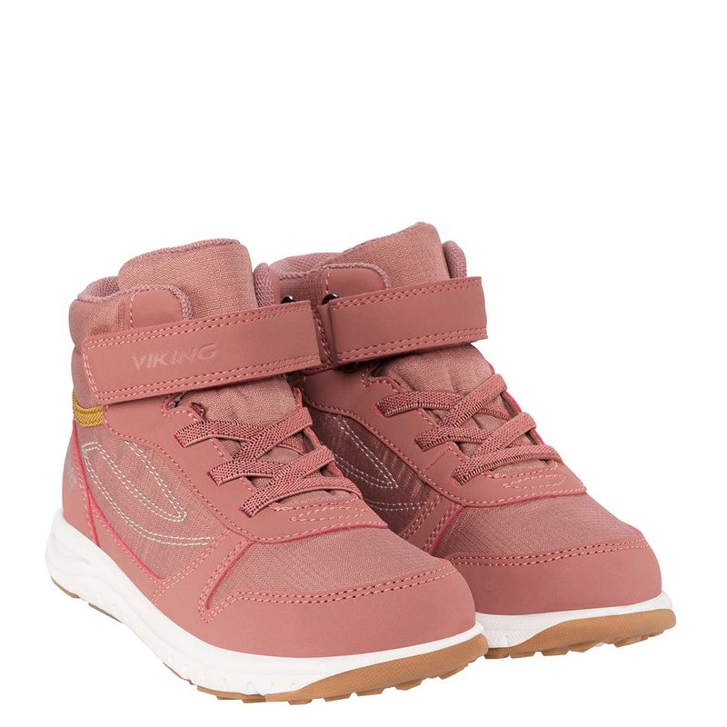 Viking Hovet Mid WP 1V overgangssko til barn, Pink