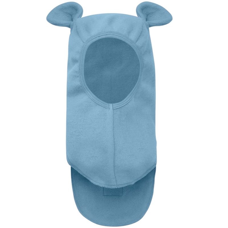 Huttelihut balaclava bjørn bomullsfleece, Windward Blue