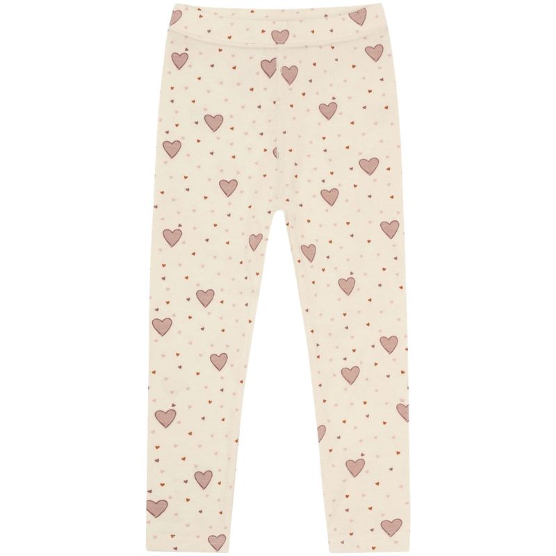 Hust and Claire Hclaki leggings i ull/bambus, Off White