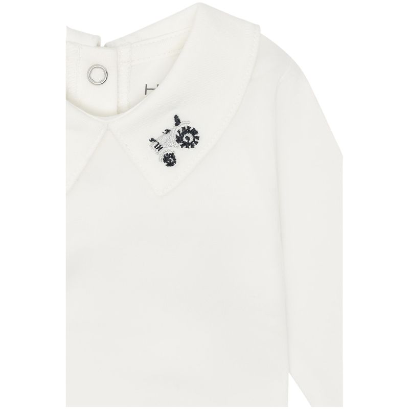 Hust and Claire Hcbbebe body med krage, Green Foam