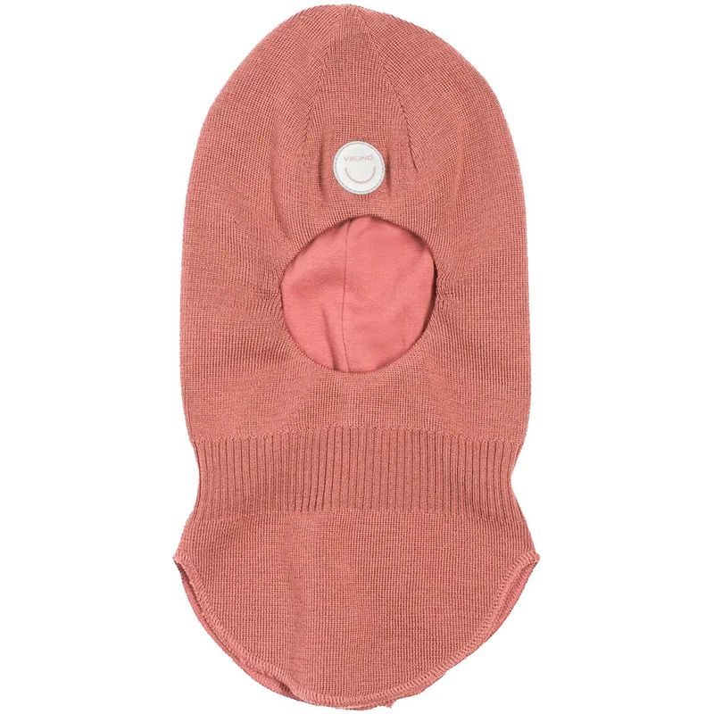 Viking Alv balaclava i ull, Pink