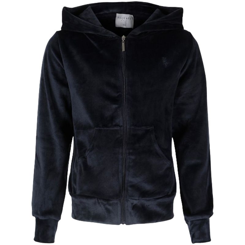 Vilje & Ve Hermine velour jakke til barn, Midnight navy