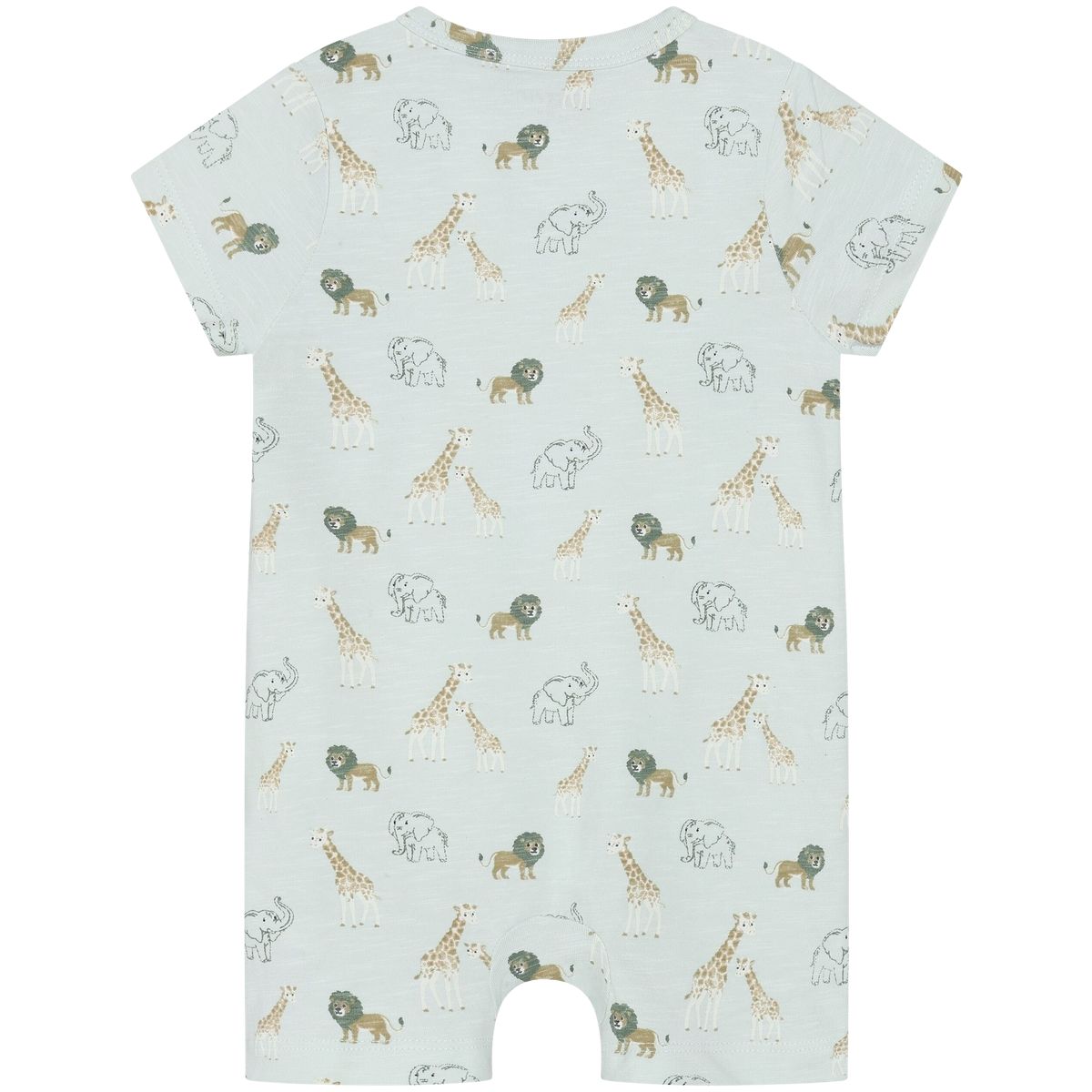 Minymo kortermet romper, Sprout Green