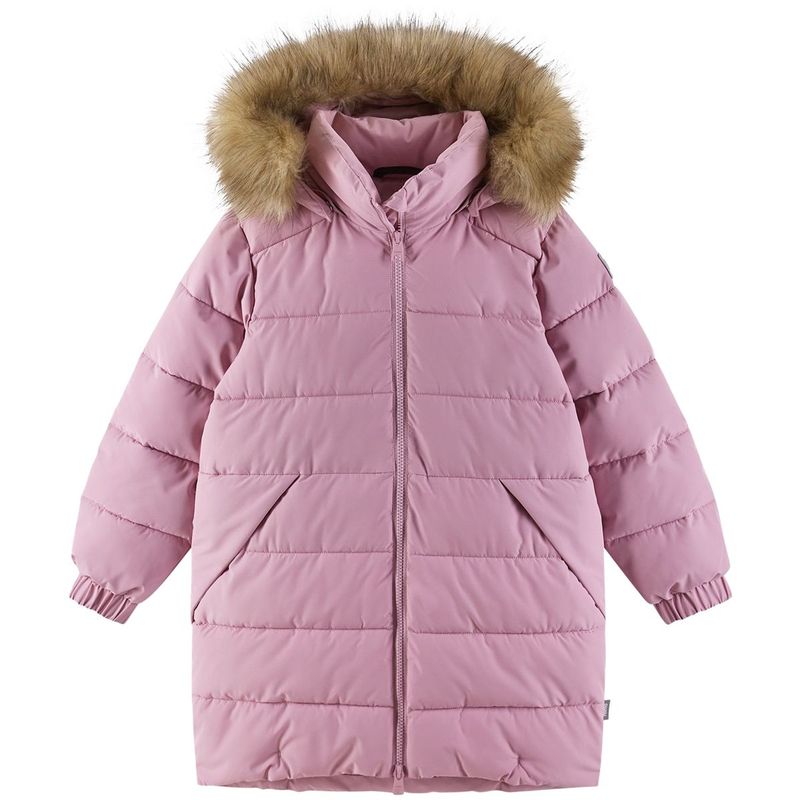 Reima Luvia lang vinterjakke til barn, Grey Pink