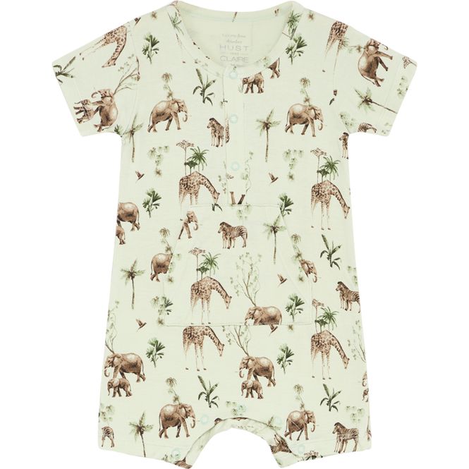 Hovedbilde Hust & Claire Mungo romper i bambus, Green hint