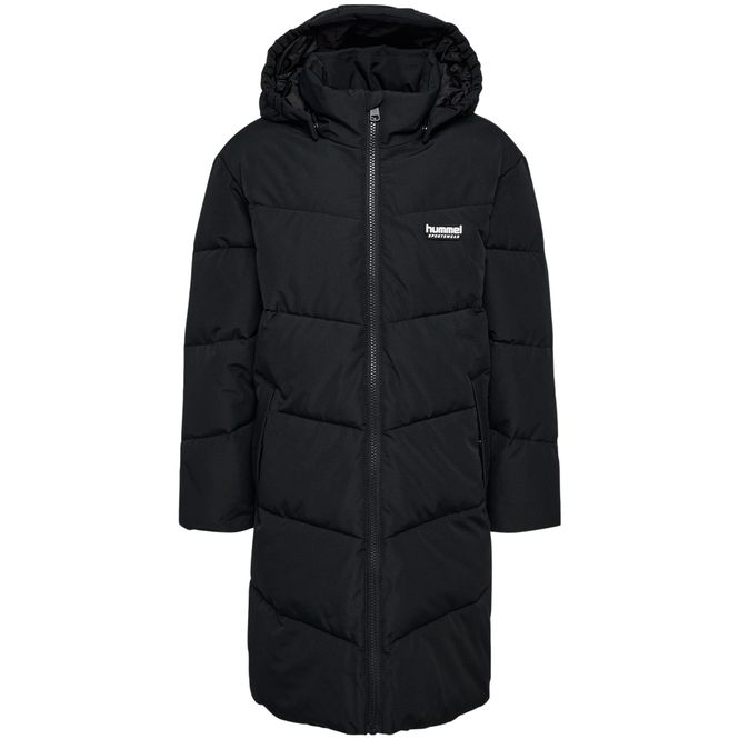 Hovedbilde Hummel jr Puffer lang vinterjakke til barn, Black
