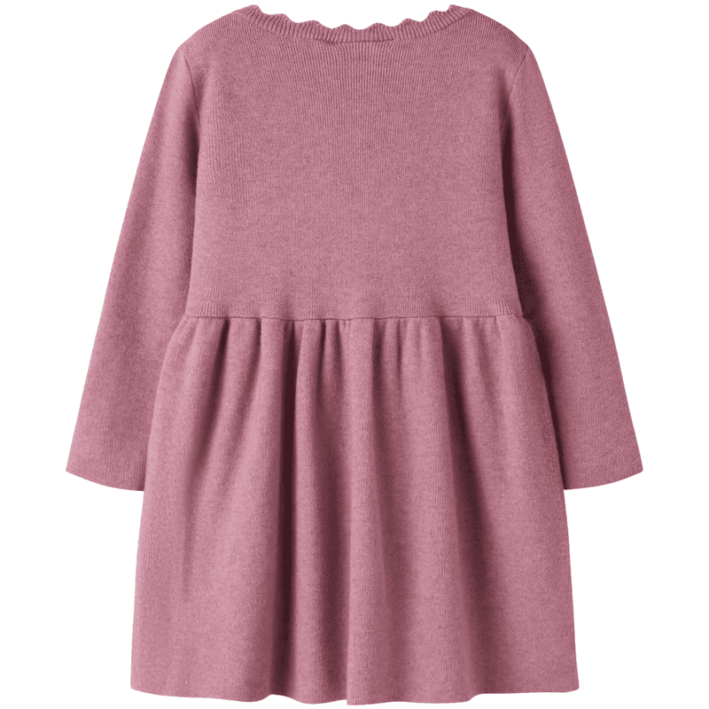 Name It Nmfnalie strikket kjole til småbarn, Lilas