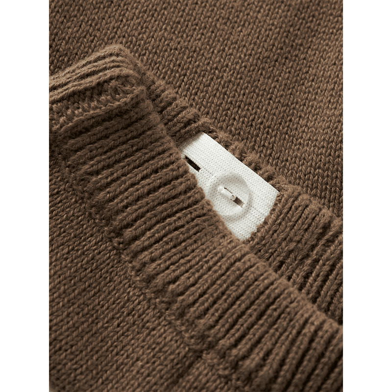 Lil' Atelier Nbnnobir strikket bukse til baby, Teak