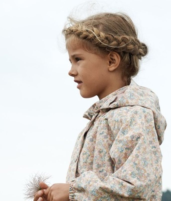 Wheat parkdress / vårdress til barn med blomster