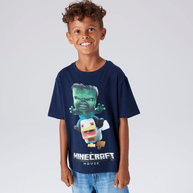 Hovedbilde Name It Nkmnif Minecraft t-skjorte, Navy Blazer