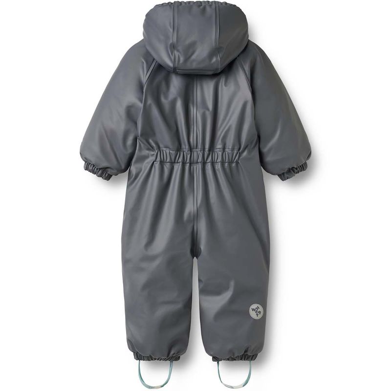 Wheat Evig vinterregndress til baby, Greyblue