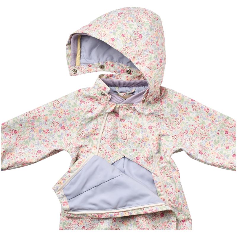 Wheat Olly parkdress til baby, Cool Sky Flowers