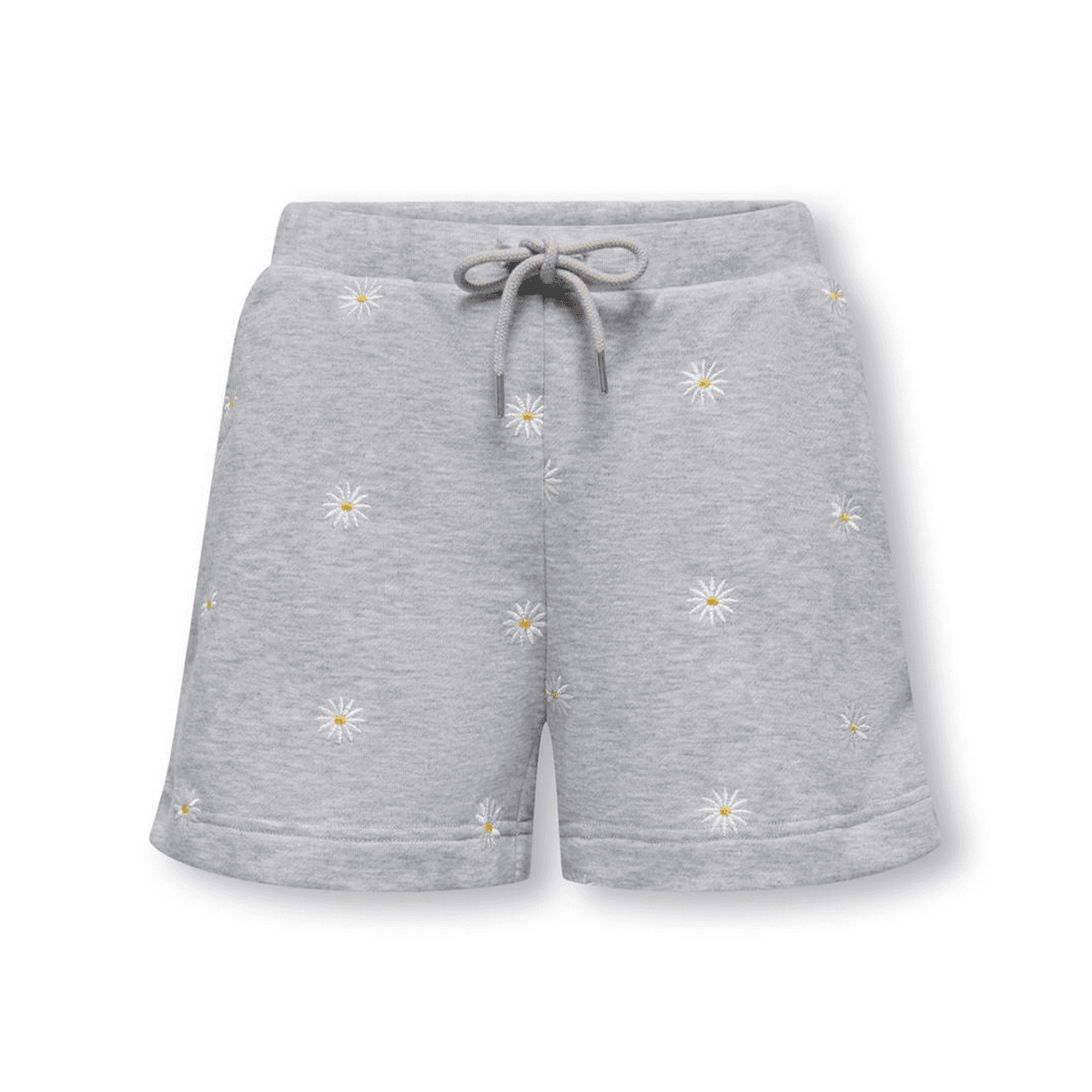 Kids Only Kogluna shorts til barn, Light Grey Melange