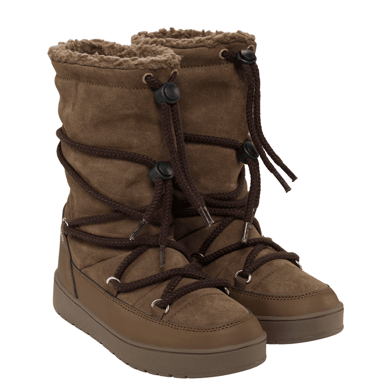 Viking Snowcord Tall WP vintersko til barn, Brown