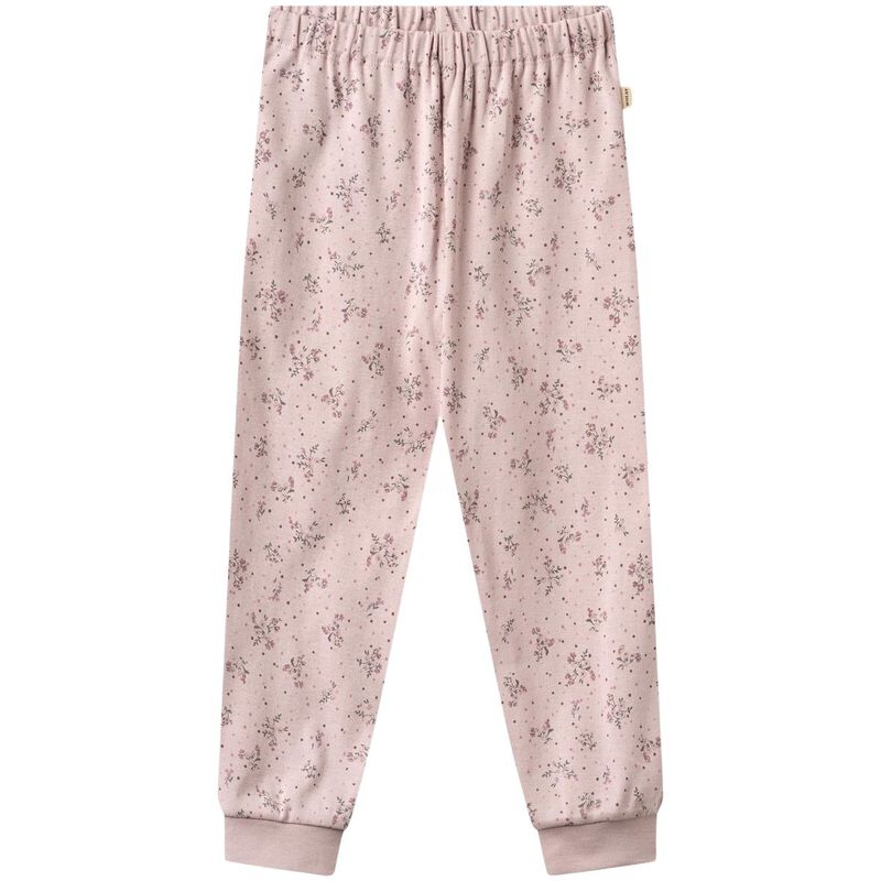 Wheat Mila pyjamas til barn, Lilac Flowers