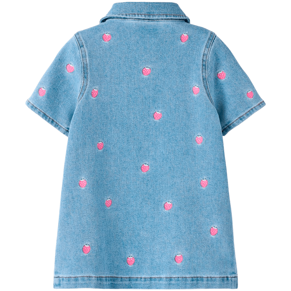 Name It Nmflaila denim kjole til småbarn, Light Blue Denim