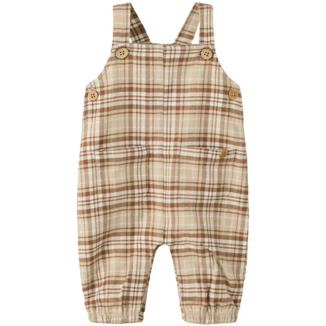 Hovedbilde Lil' Atelier Nbmrenrik overall til baby, White ...
