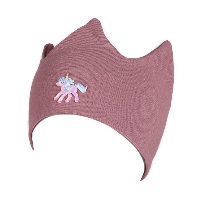 Hovedbilde Kivat kronepannebånd med enhjørning, Vintage Pink