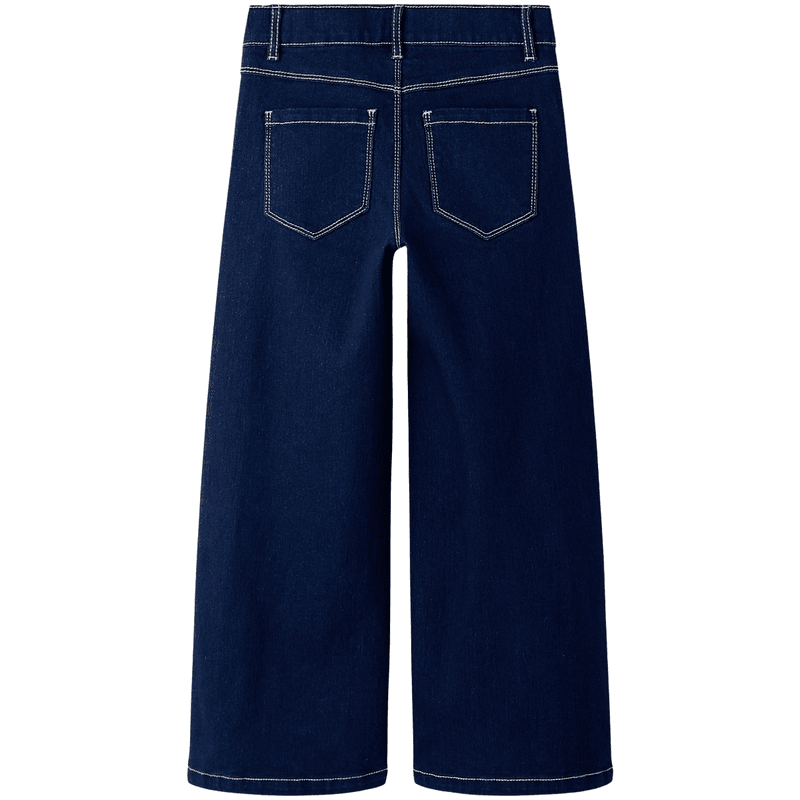 Name It Nkfsalli X-Wide jeans til barn, Dark Blue Denim