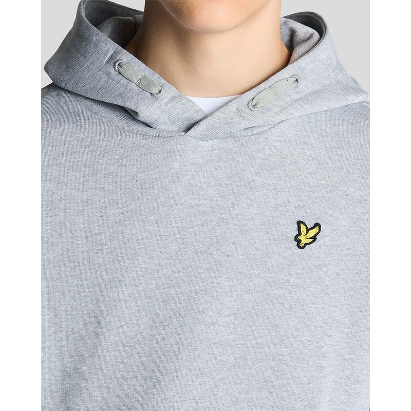 Lyle & Scott hettegenser til barn og ungdom, Light Grey Marl