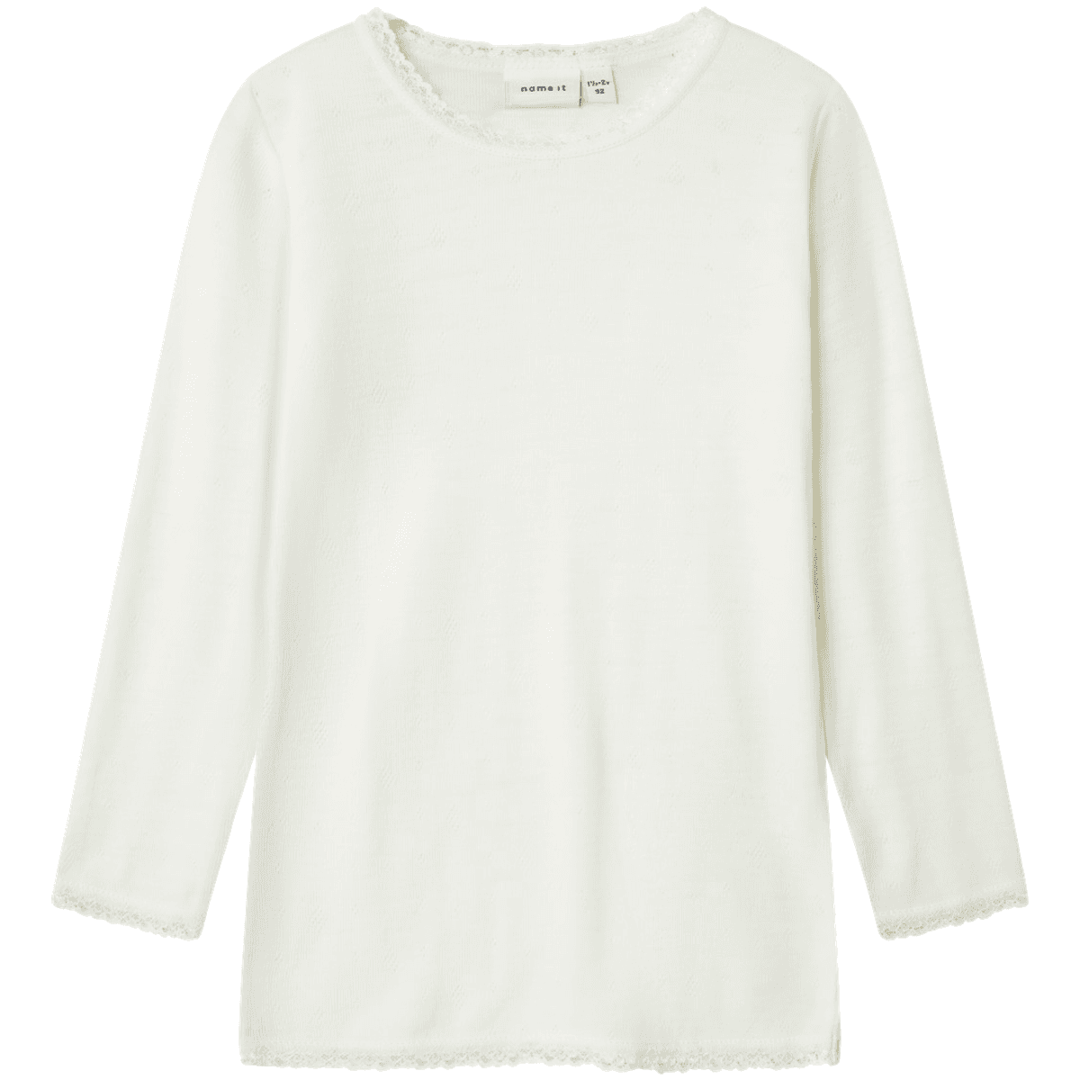 Name It Nmfwang Wool Needle genser småbarn, Snow White