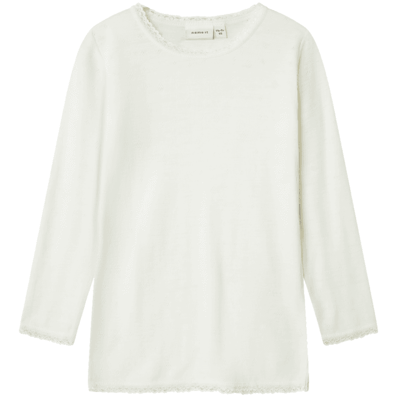 Name It Nmfwang Wool Needle genser småbarn, Snow White