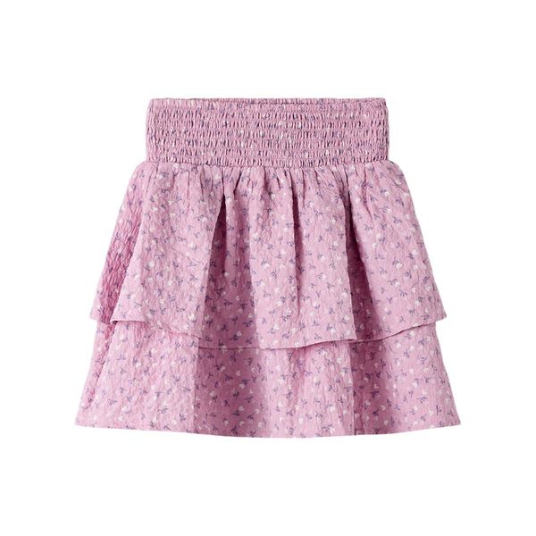 Hovedbilde Name It Nkfrilekka skjørt til barn, Mauve Mist