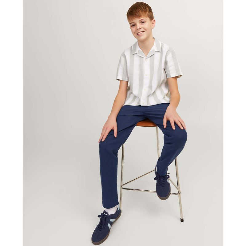 Jack and Jones Junior Kane linbukse, Navy Blazer