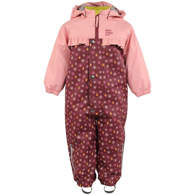 Hovedbilde Kattnakken Pytt vinterregndress til baby, Rosa ...