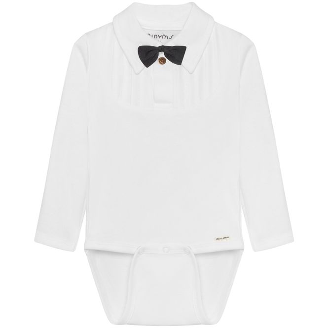 Hovedbilde Minymo body m/sløyfe, Bright White