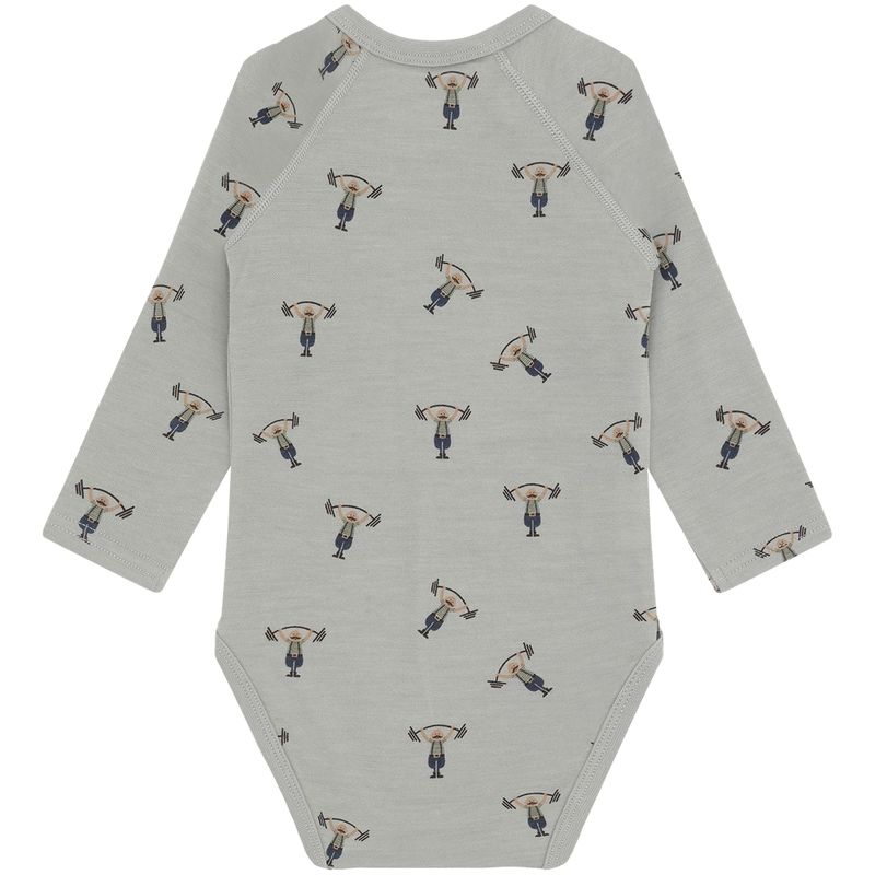 Hust and Claire Baloo SM omslagsbody ull/bambus, Forest Fog