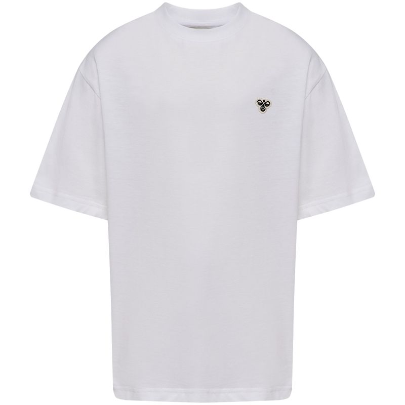 Hummel Bee t-skjorte til barn, Bright White