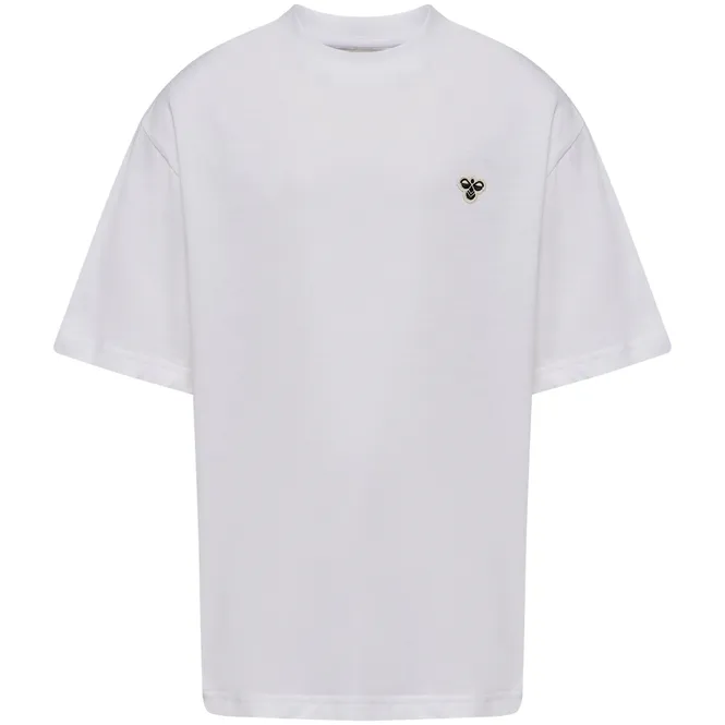 Hovedbilde Hummel Bee t-skjorte til barn, Bright White