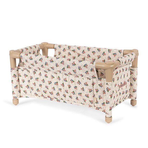 Hovedbilde Konges Sløjd reiseseng til dukke, Verona Blues